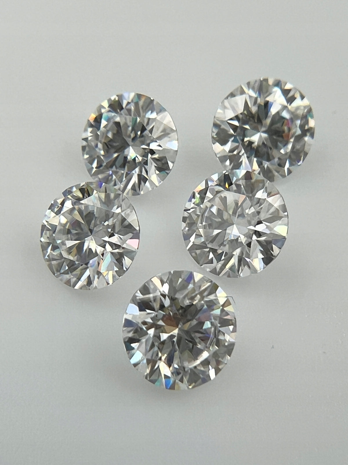 MOISSANIT D / E IF 6,5 mm 0,90 ct OKAZJA