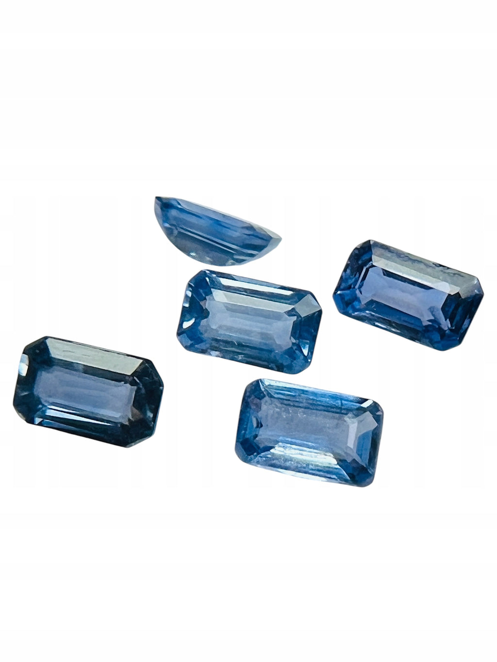 SZAFIR OŚMIOKĄT NIEBIESKI 5X3 mm