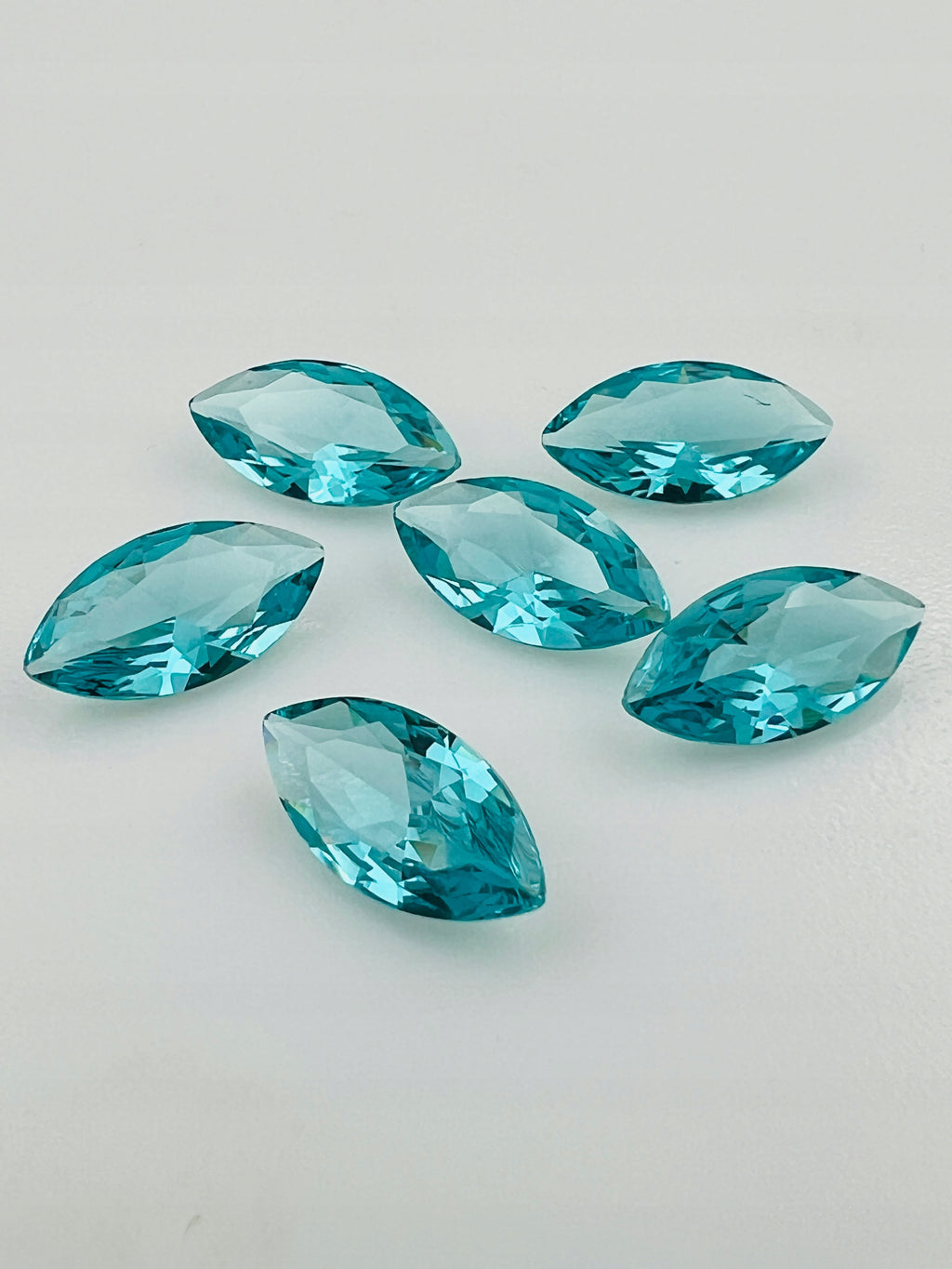 CYRKONIA PARAIBA MARKIZA 12X6 1 sztuka