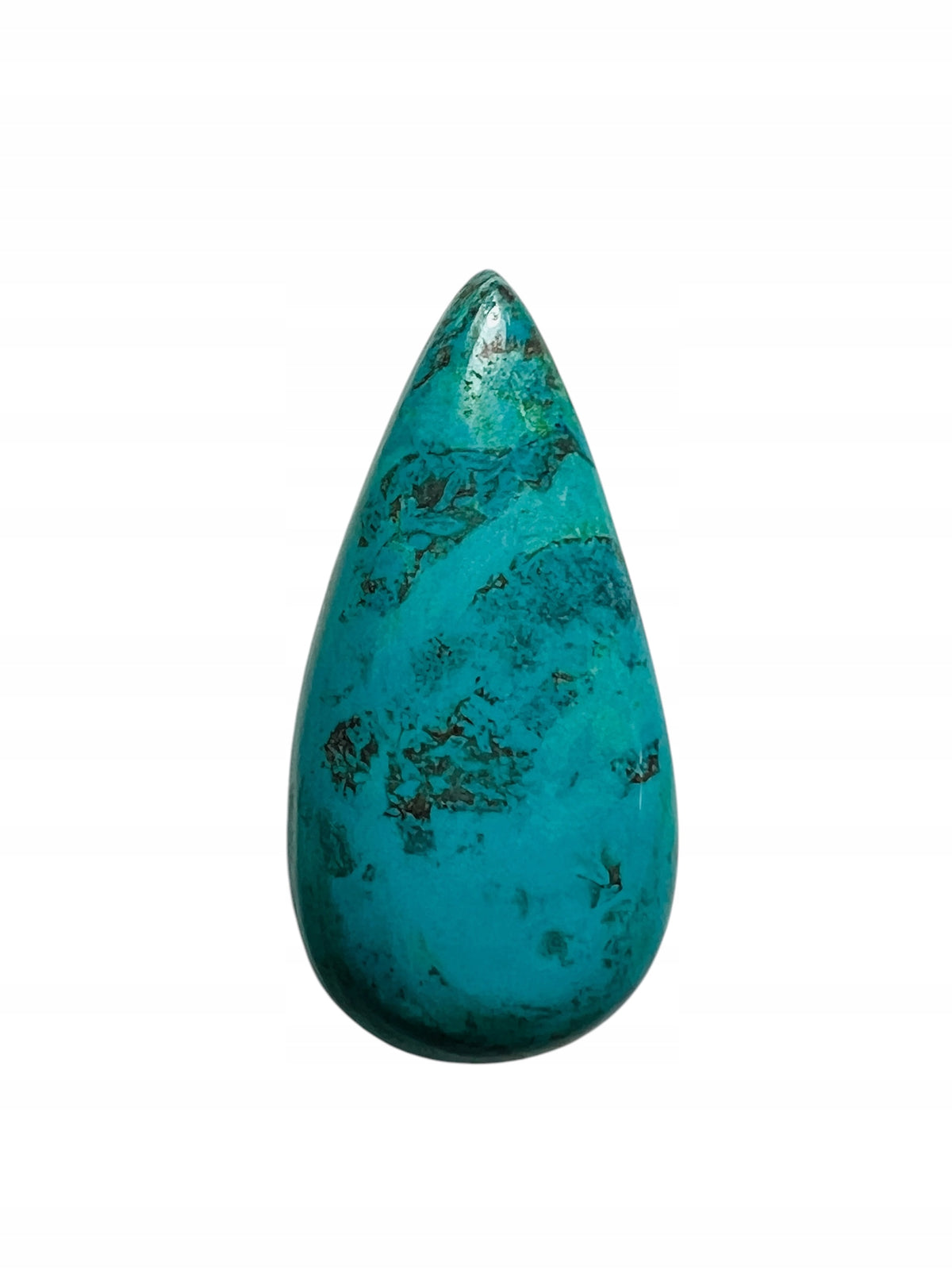 Turkus łezka kaboszon 20,80 ct
