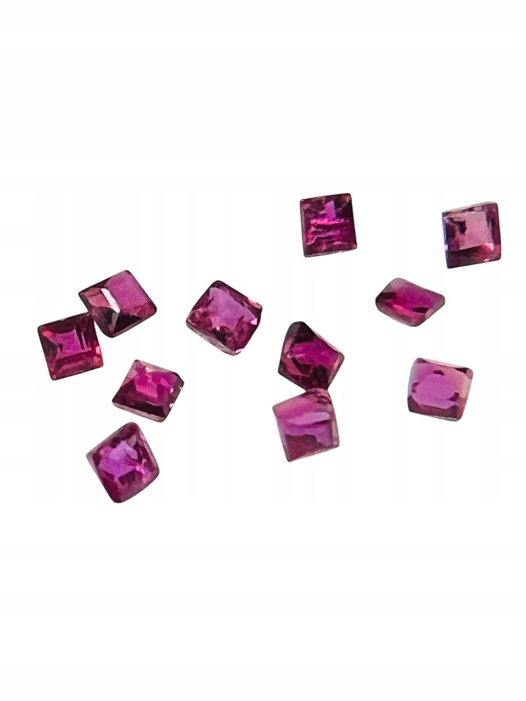 RUBIN NATURALNY KWADRAT 1,2X1,2 mm POLECAM