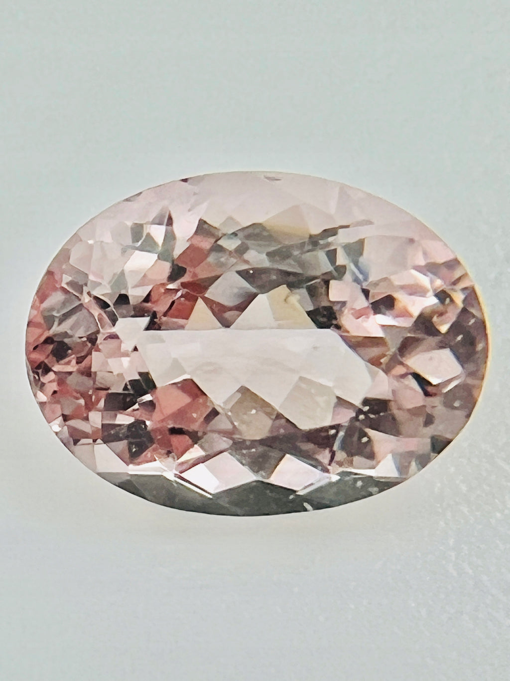 Morganit różowy owal 9x7 mm