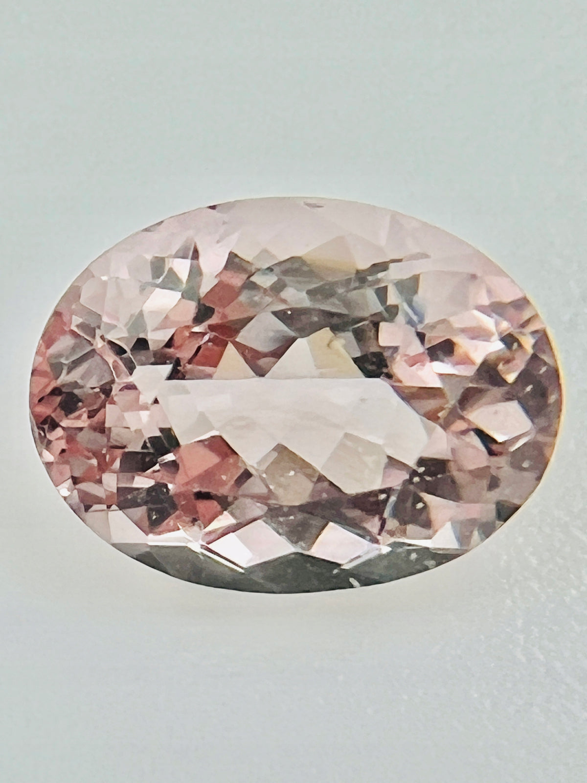 Morganit różowy owal 9x7 mm