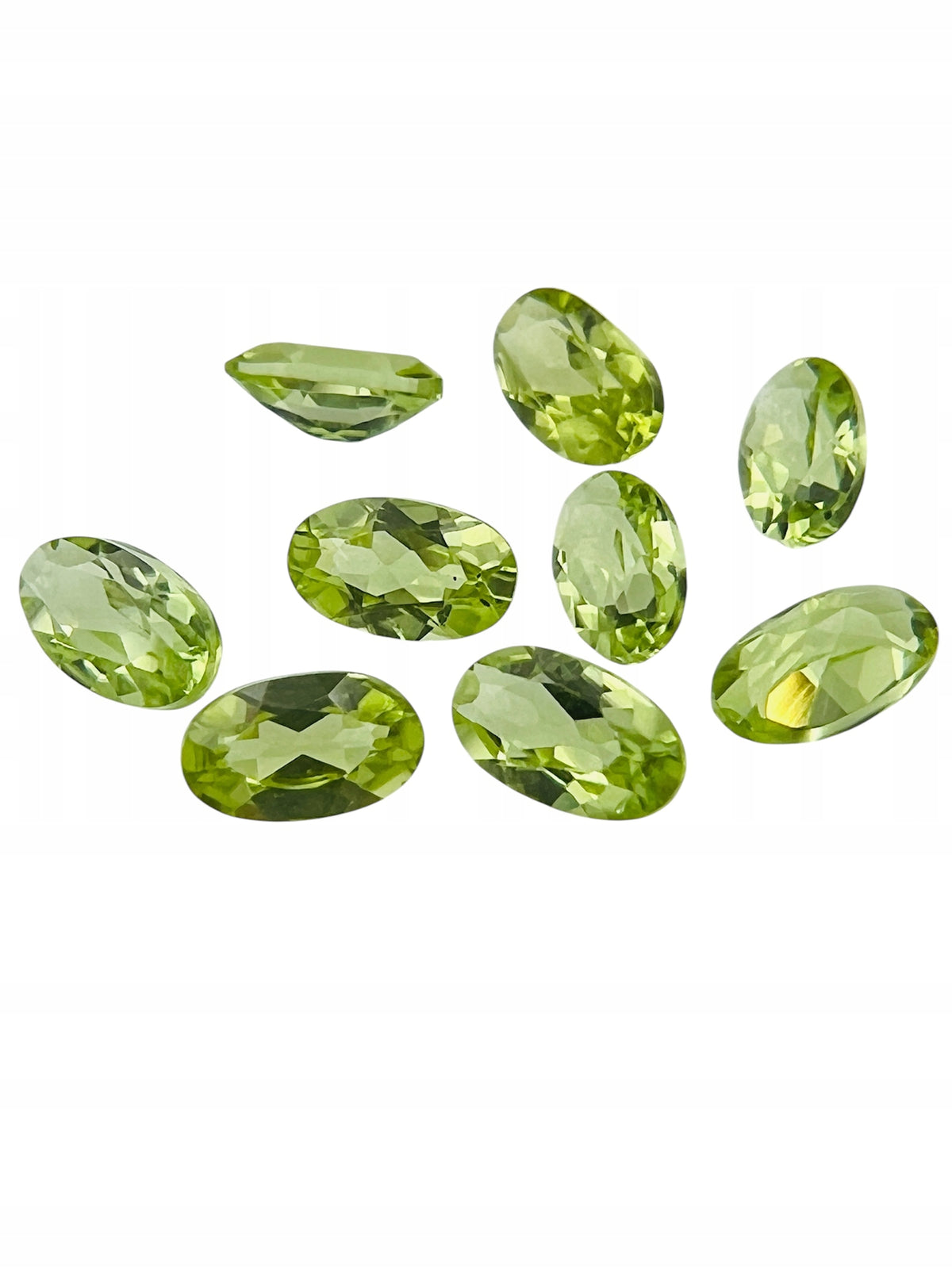 PERYDOT OWAL 5X3 SZTUKA