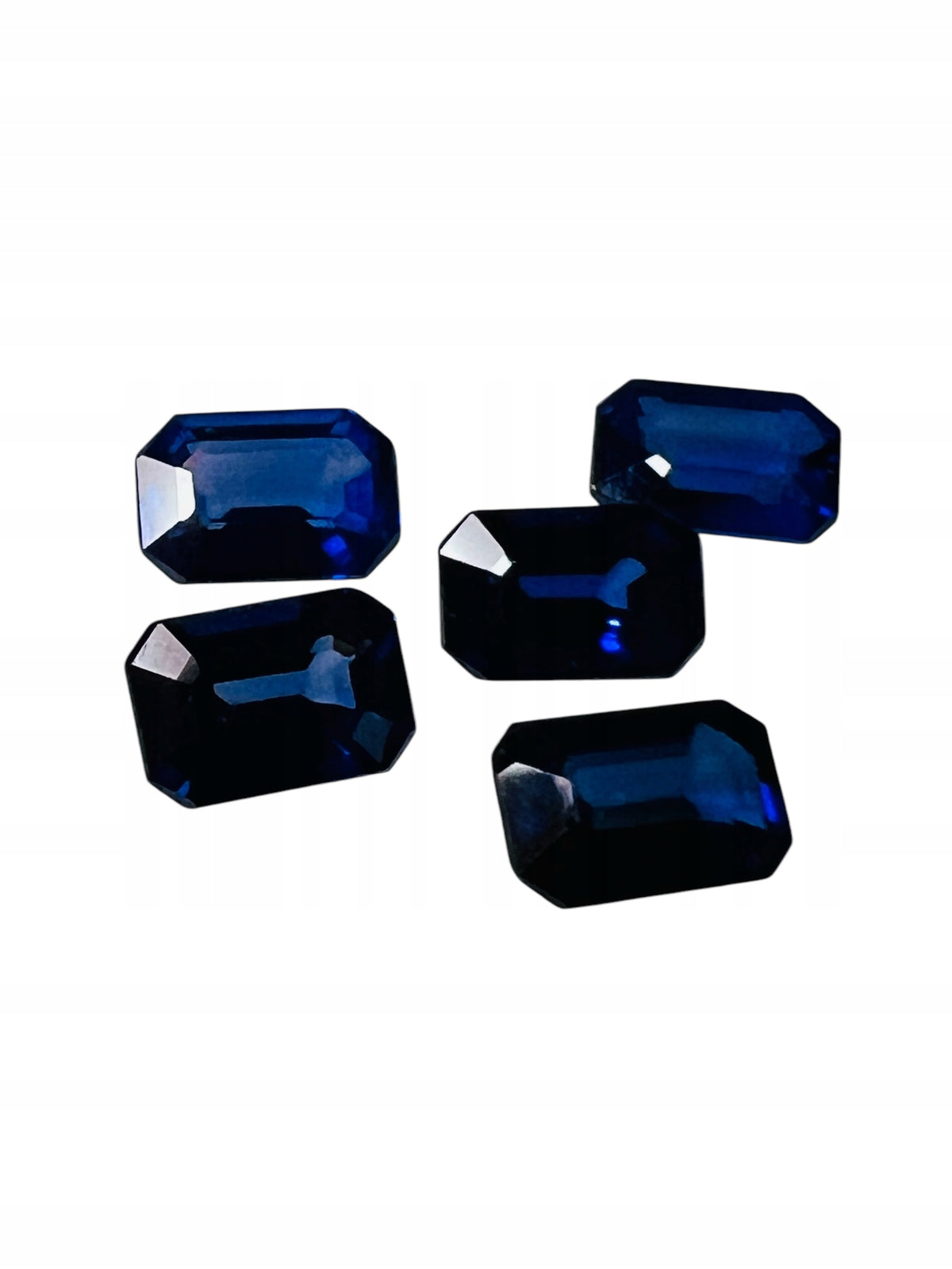 SZAFIR BLUE OŚMIOKĄT 6X4 mm