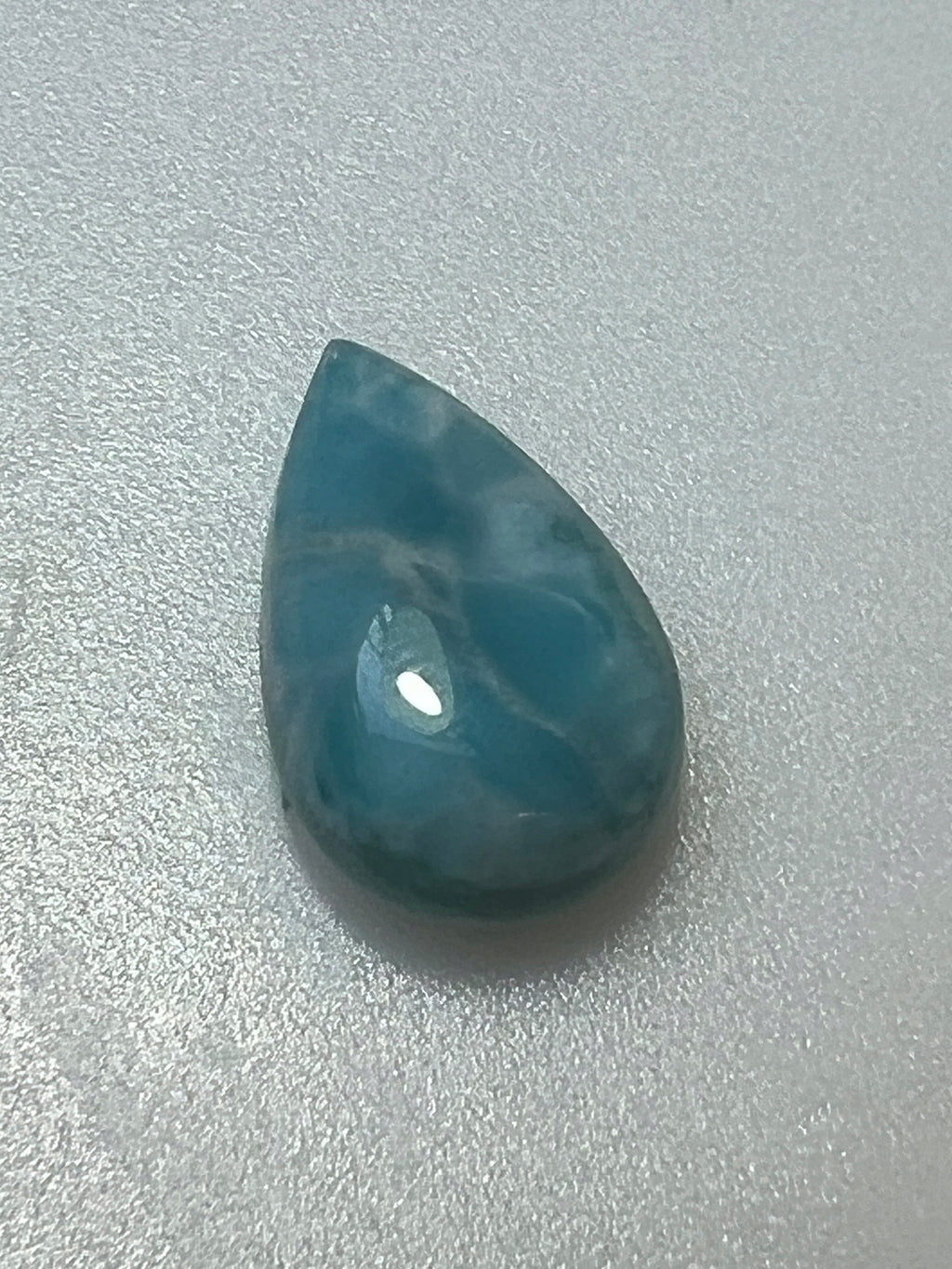 LARIMAR ŁEZKA KABOSZON 16,2X10,2 mm