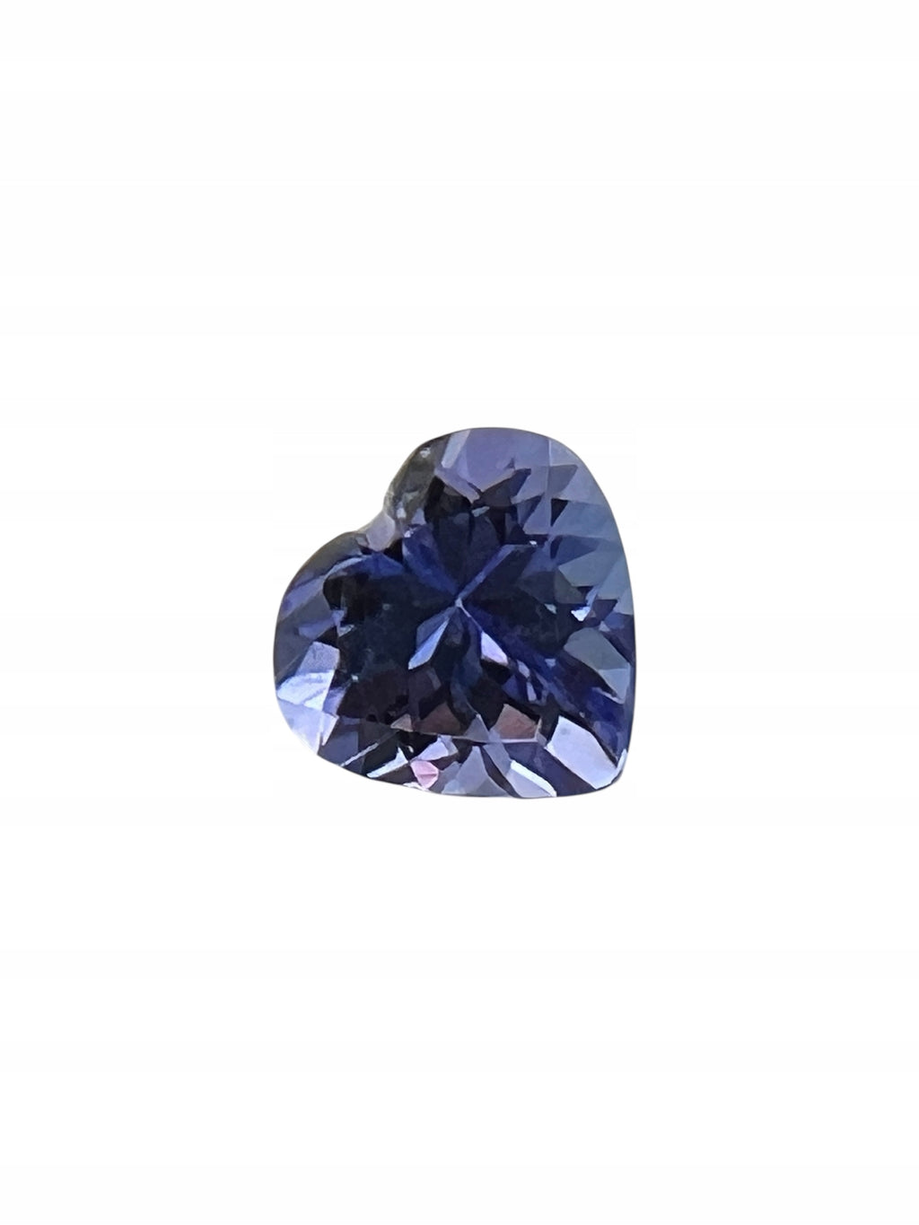 TANZANIT NATURALNY SERCE 5x5 mm