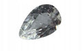 TOPAZ BIAŁY ŁEZKA 8X6 mm