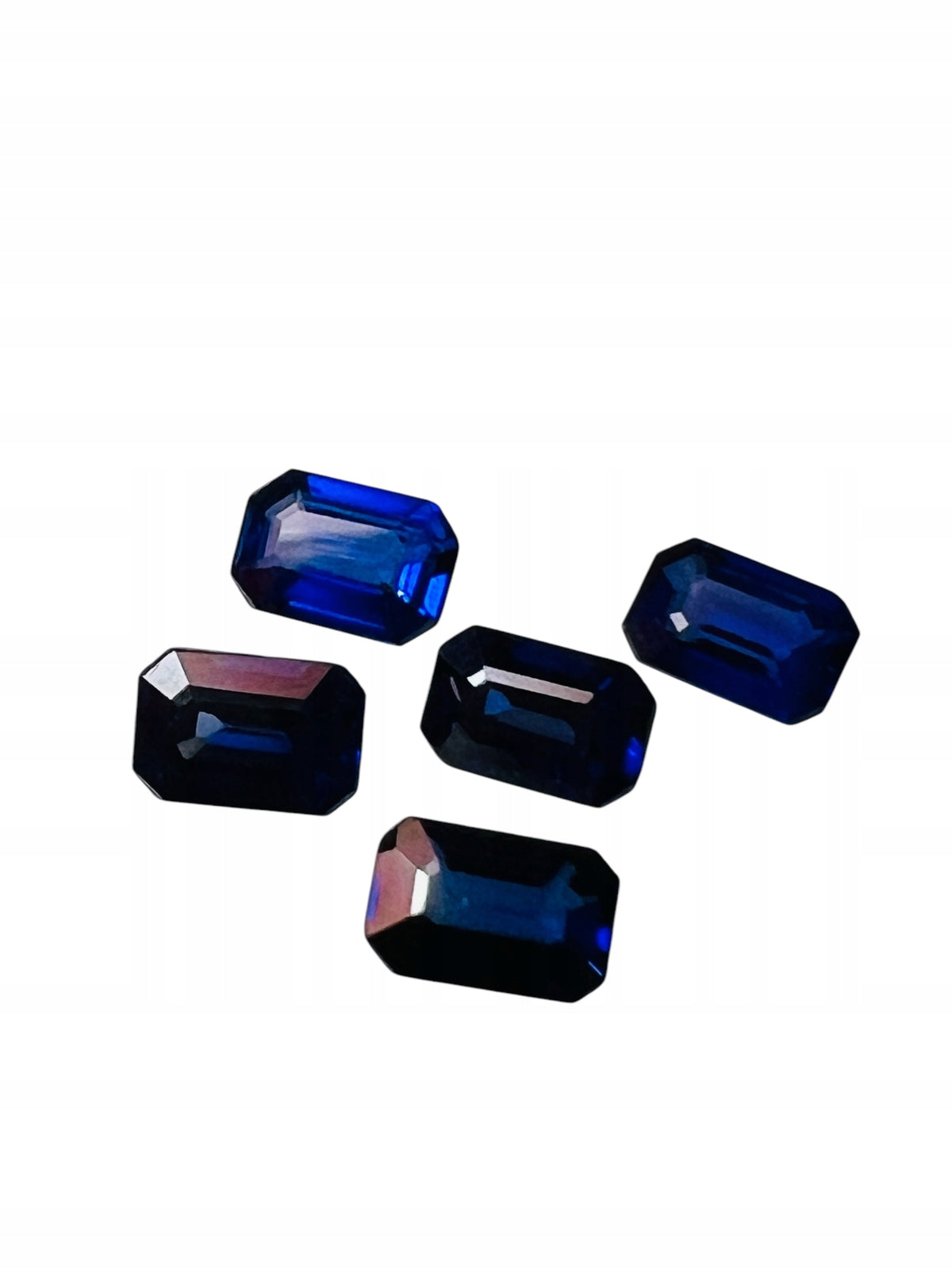 SZAFIR BLUE OŚMIOKĄT 6X4 mm