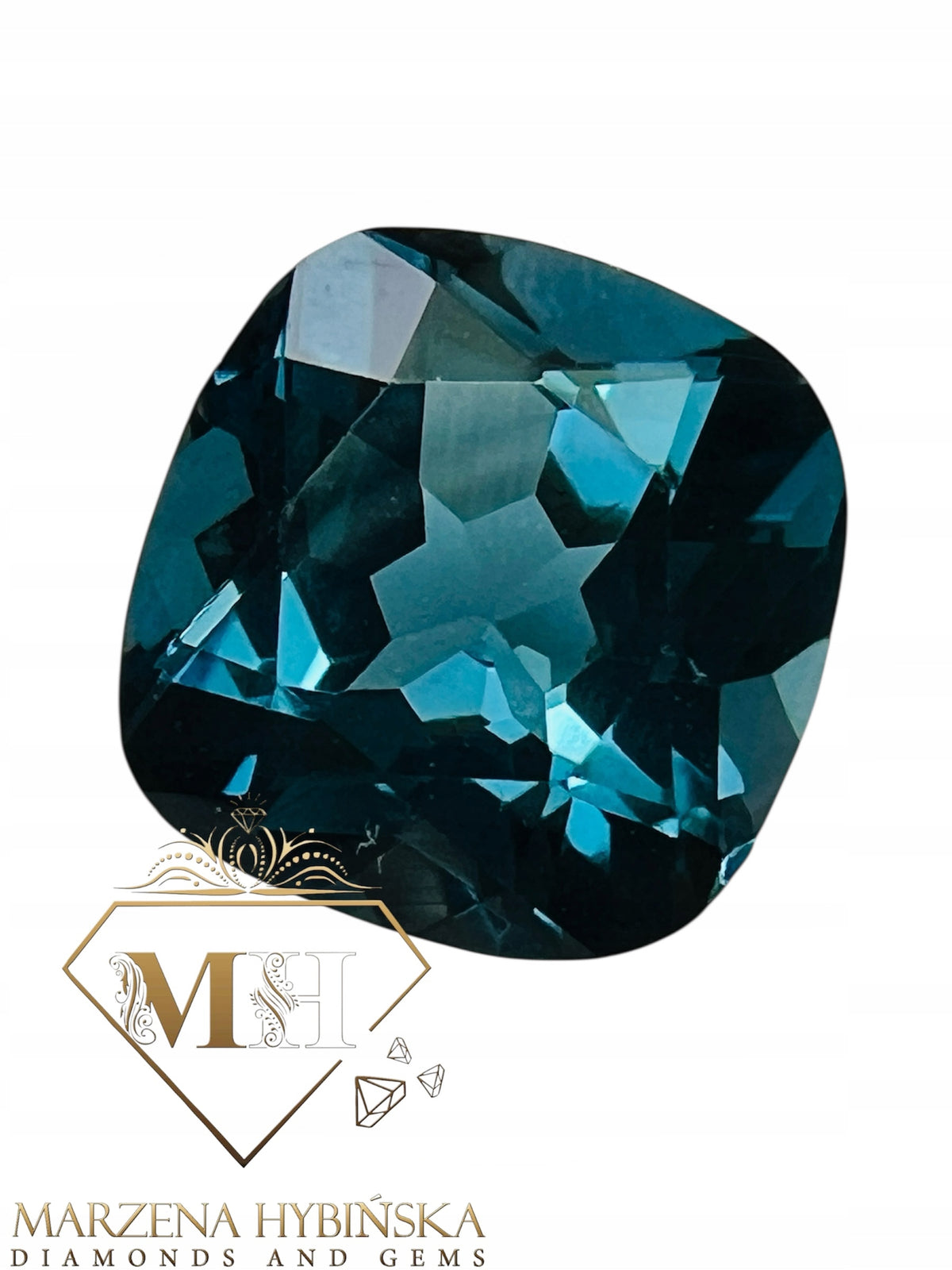 TOPAZ LONDON NATURALNY PODUSZKA 7x7 mm SZTUKA
