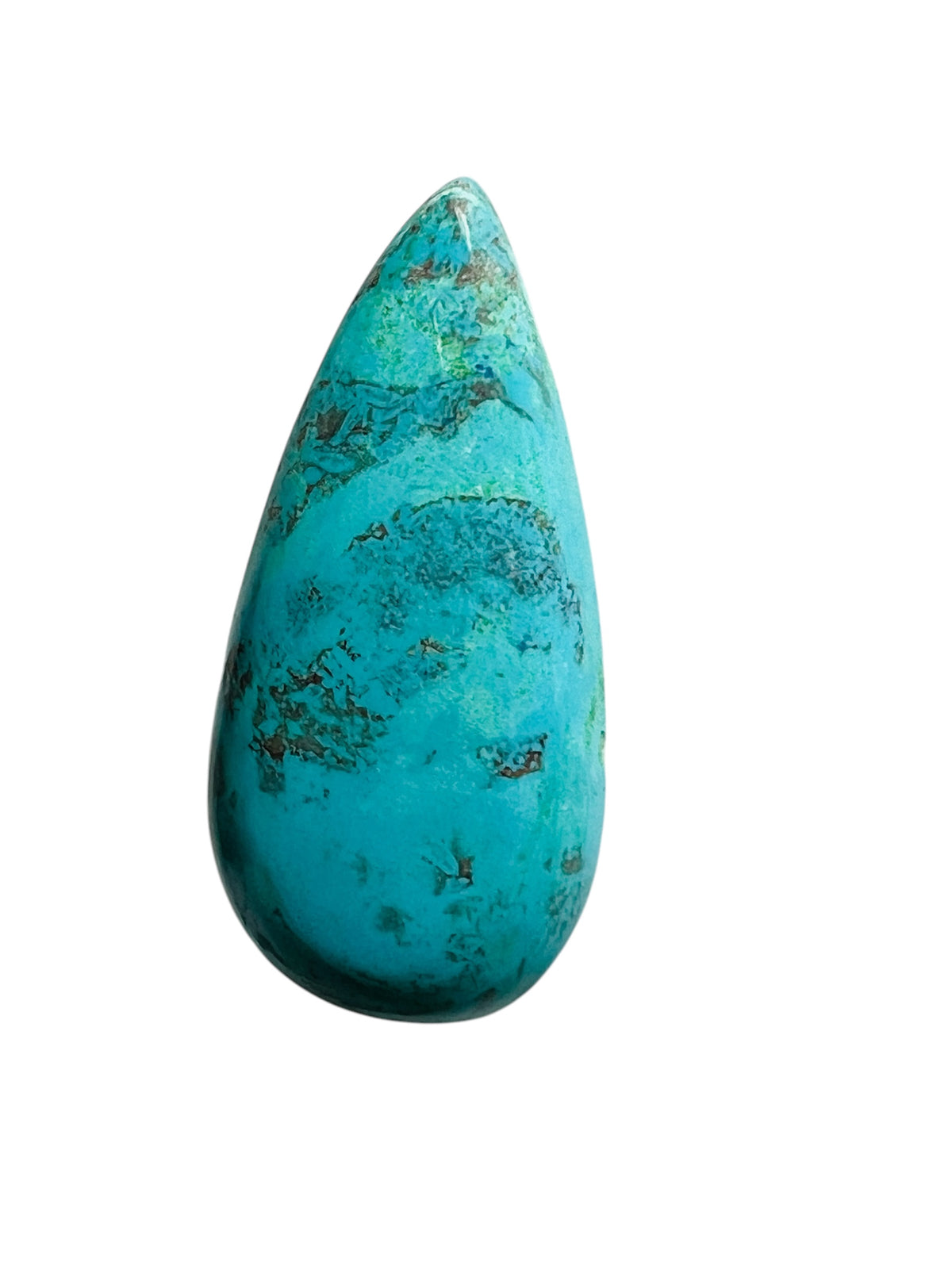 Turkus łezka kaboszon 20,80 ct
