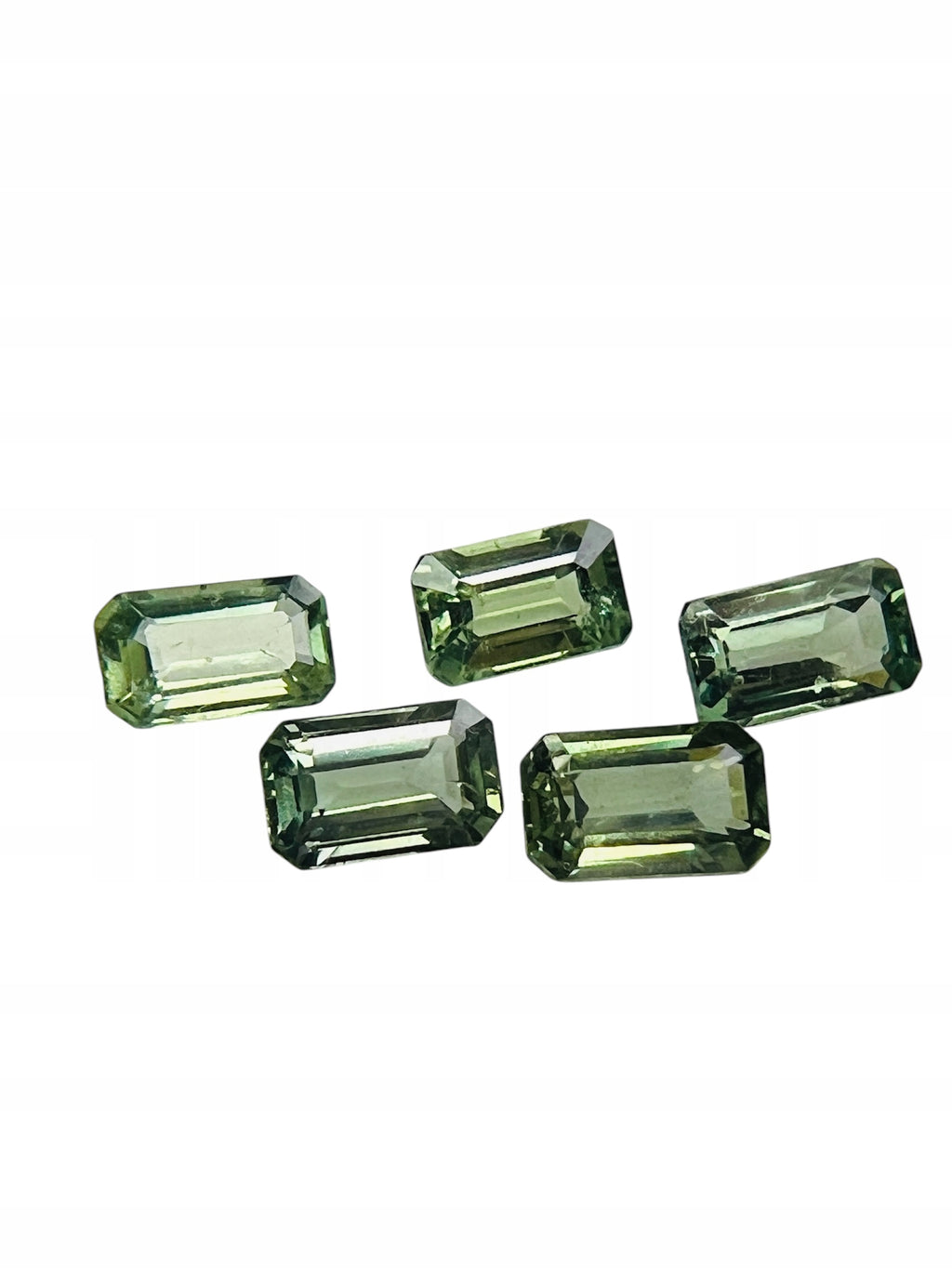 SZAFIR OŚMIOKĄT ZIELONY 5X3 mm