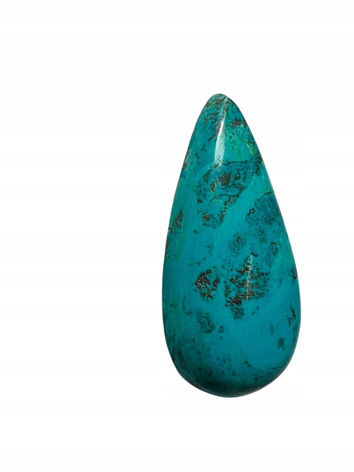 Turkus łezka kaboszon 20,80 ct