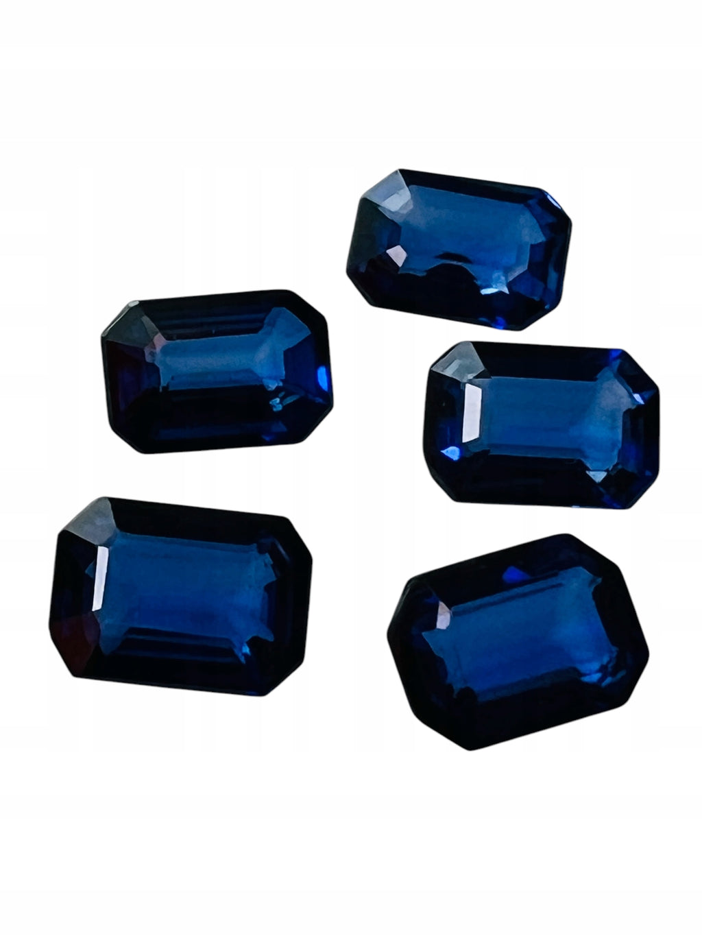 SZAFIR BLUE OŚMIOKĄT 7X5 mm