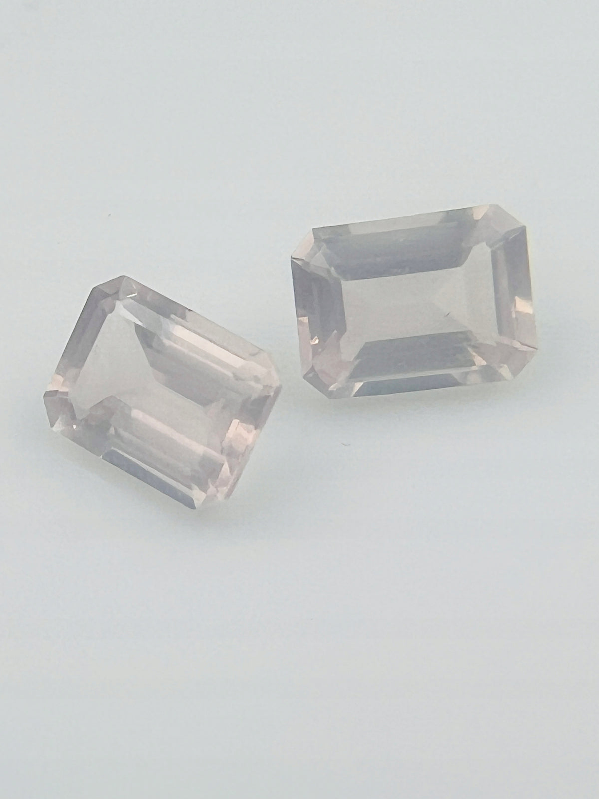 KWARC RÓŻOWY OŚMIOKĄT 8X6 mm