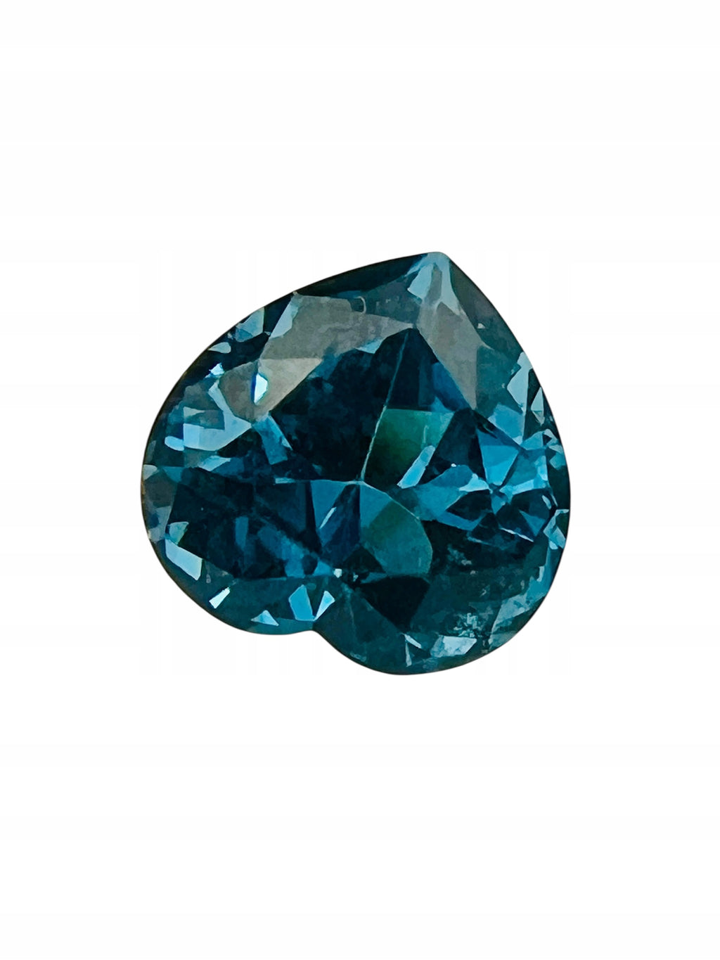 TOPAZ LONDON NATURALNY SERCE 9x9 mm