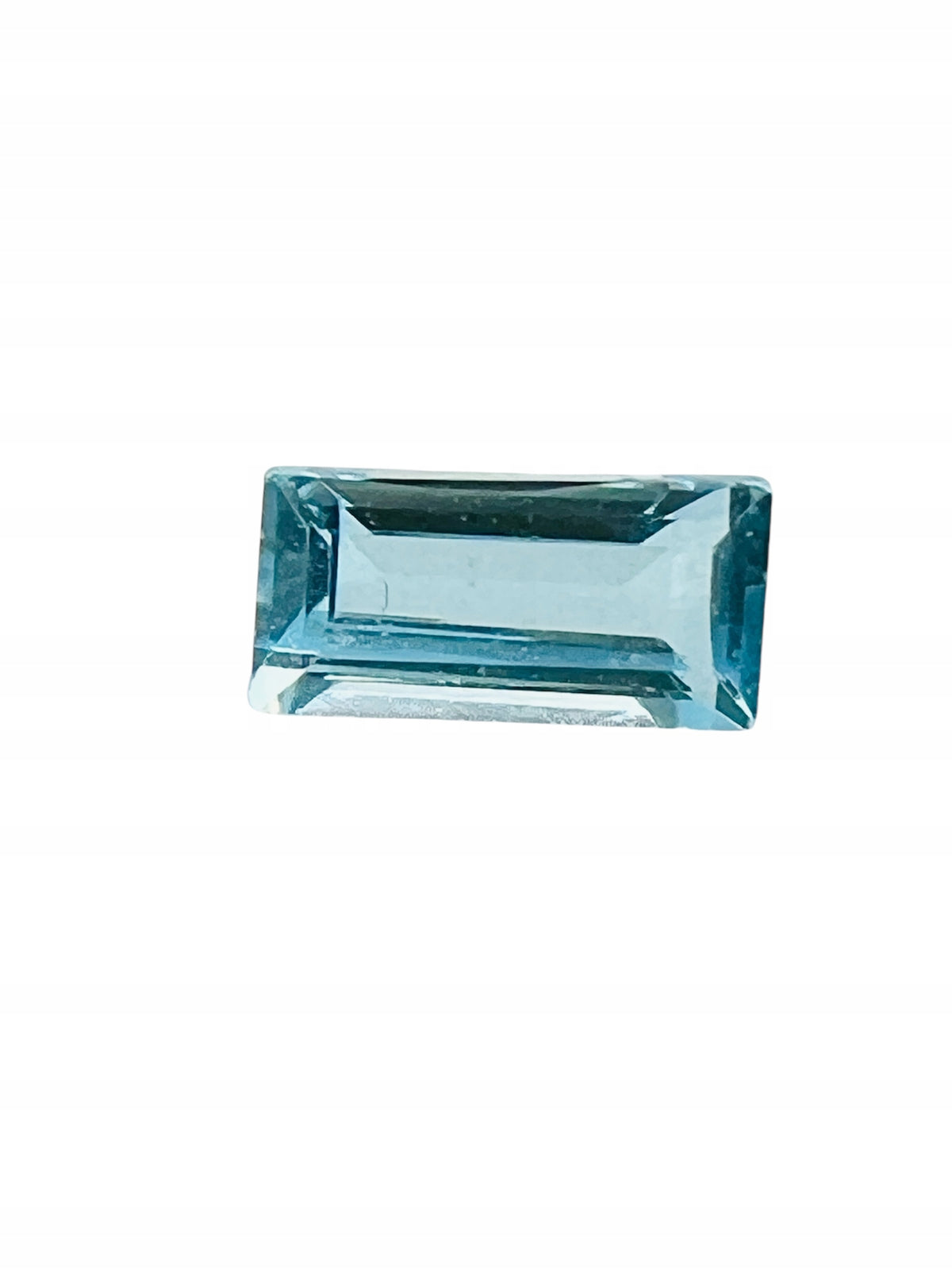 TOPAZ SWISS BLUE bagietka 4x2 mm