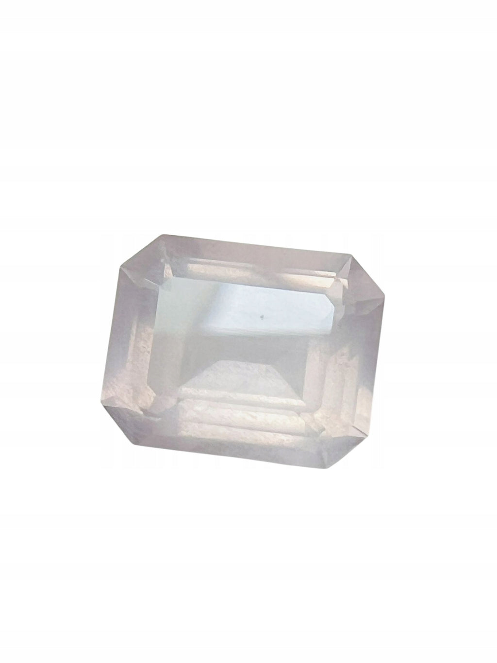 KWARC RÓŻOWY OŚMIOKĄT 10x8 mm