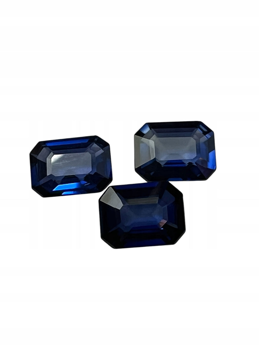 SZAFIR BLUE OŚMIOKĄT 8x6 mm