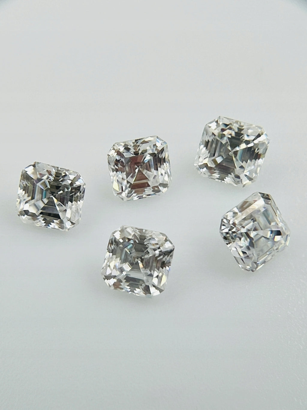 MOISSANIT ASSCHER D/E VVS 5x5 mm