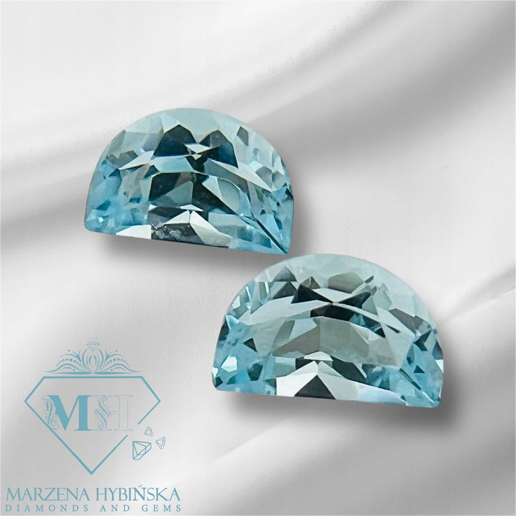 TOPAZ SKY SIDE STONES 7x4,5 mm