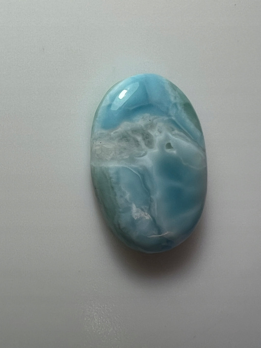 LARIMAR OWAL KABOSZON 23,83 CT