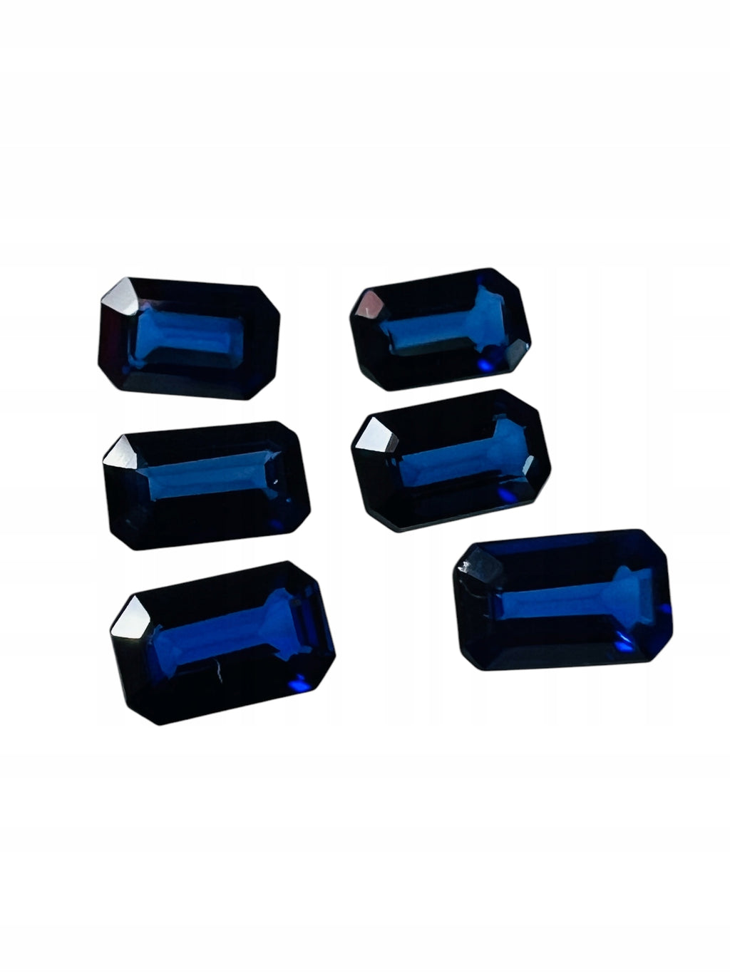 SZAFIR BLUE OŚMIOKĄT 5X3 mm