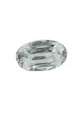 SZAFIR BIAŁY OWAL 5X3 mm