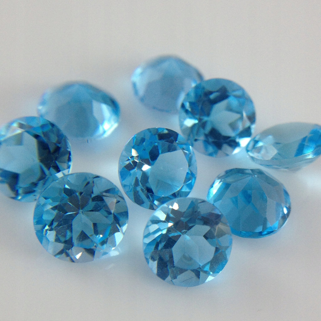 TOPAZ SWISS BLUE 6,5 MM SZTUKA