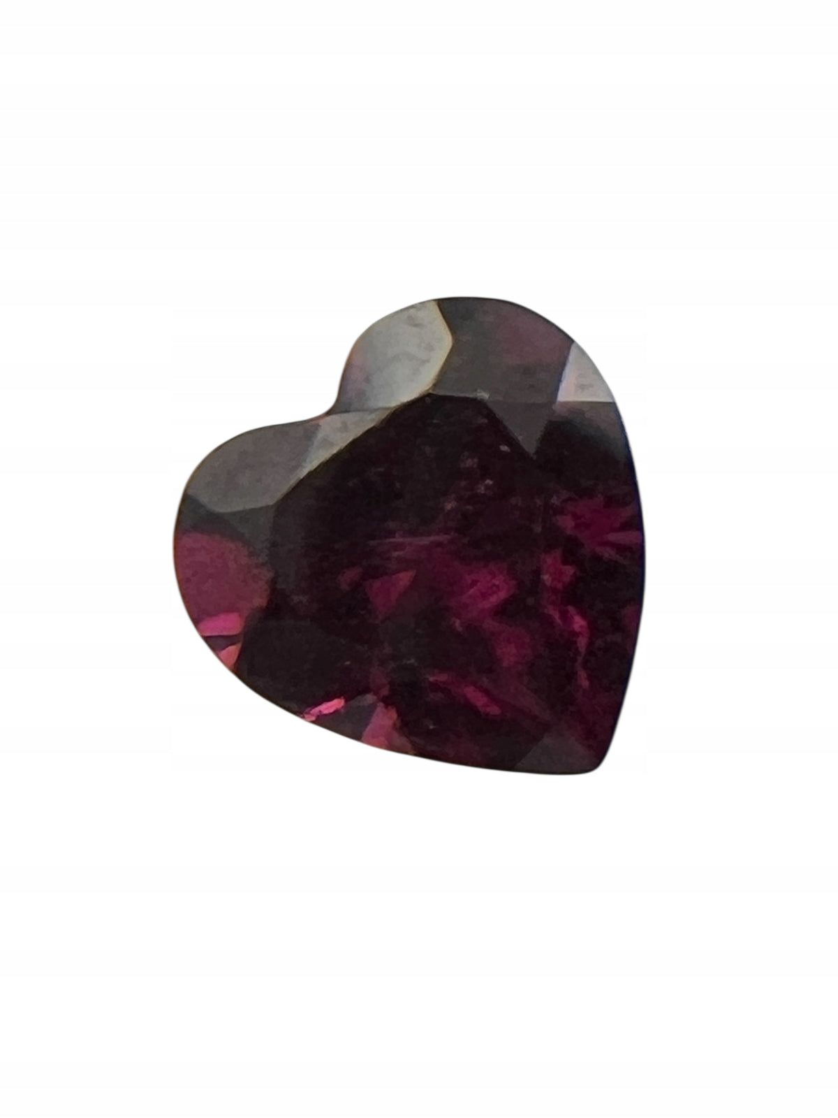 GRANAT PURPUROWY RODOLIT SERCE 6X6 mm
