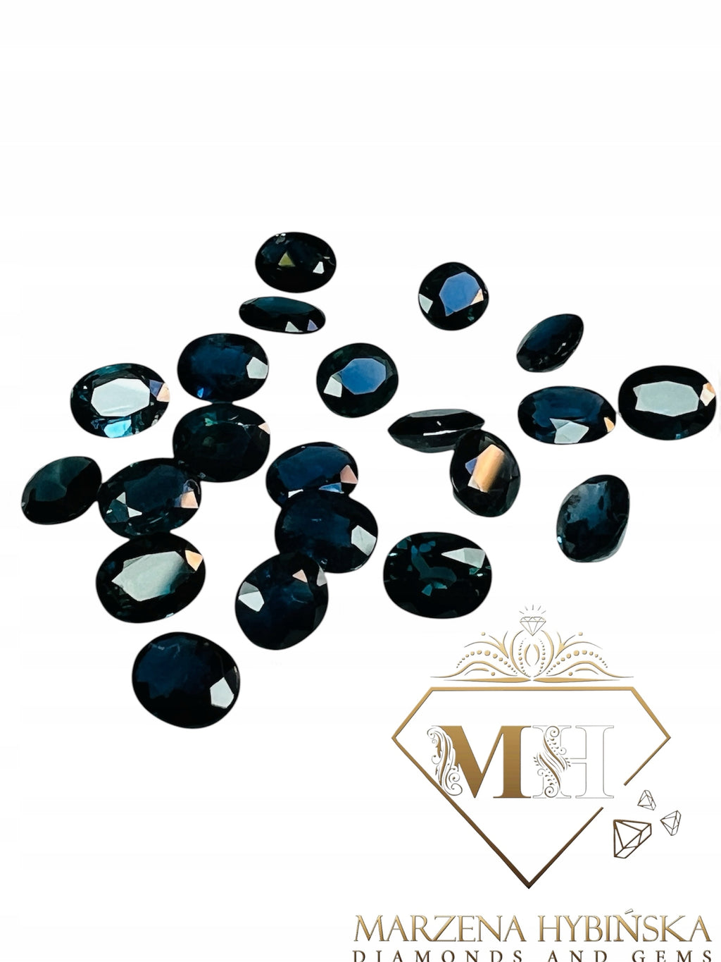 SZAFIR NATURALNY OWAL 4,8x3,8 mm sztuka