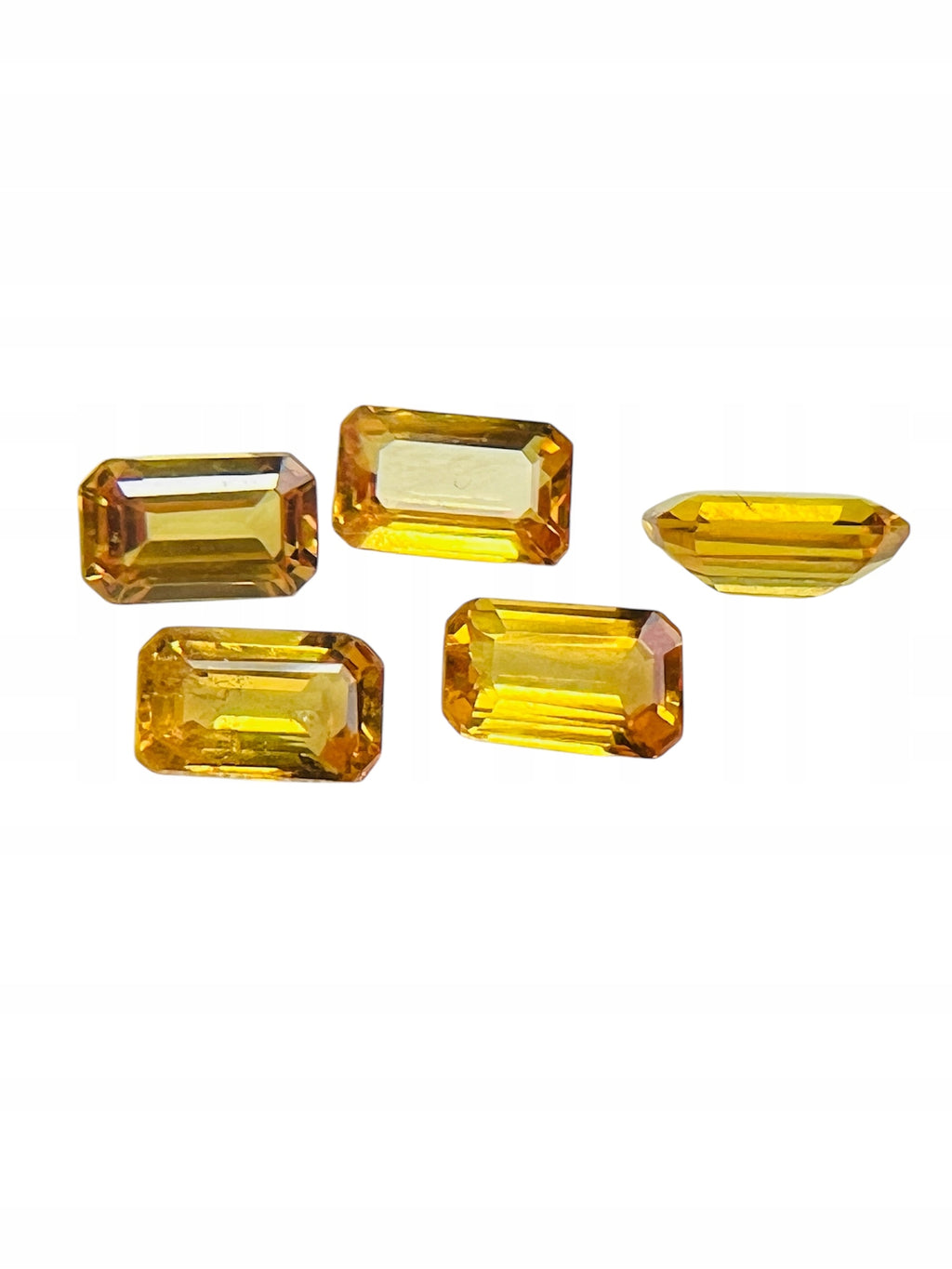 SZAFIR OŚMIOKĄT ŻÓŁTY 5X3 mm