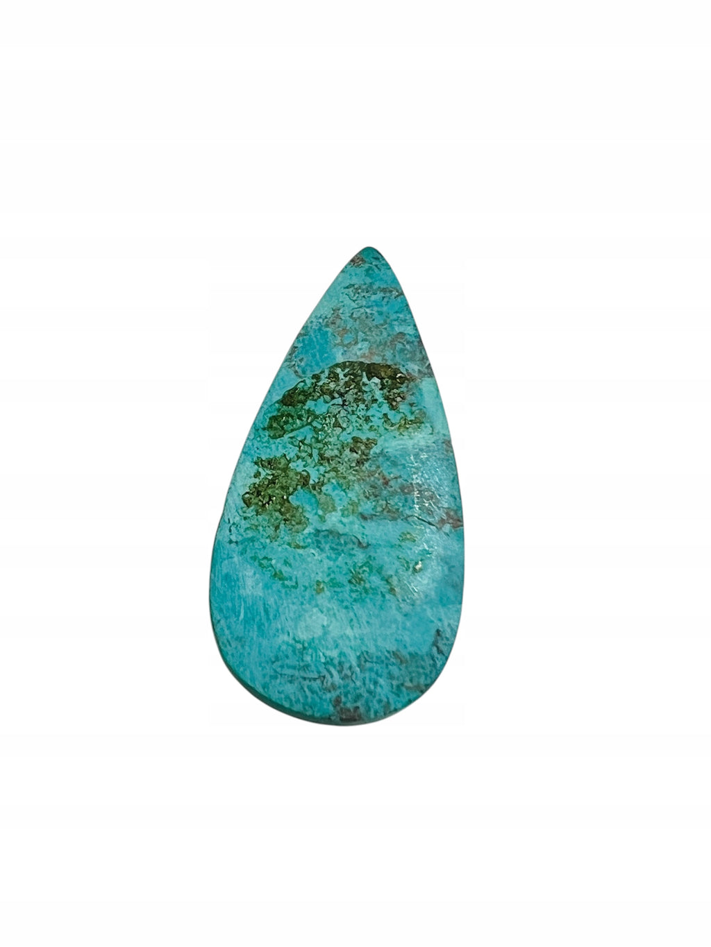 Turkus łezka kaboszon 20,80 ct