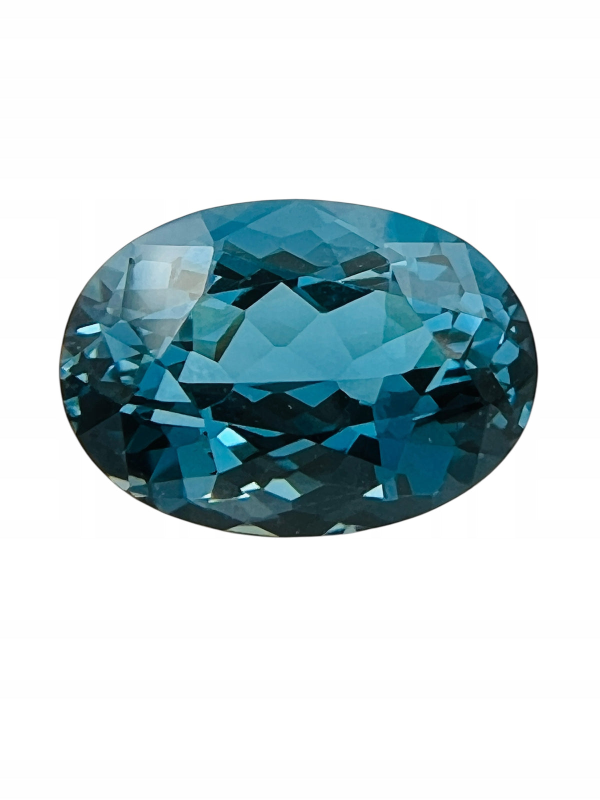TOPAZ LONDON NATURALNY OWAL 14x10 mm