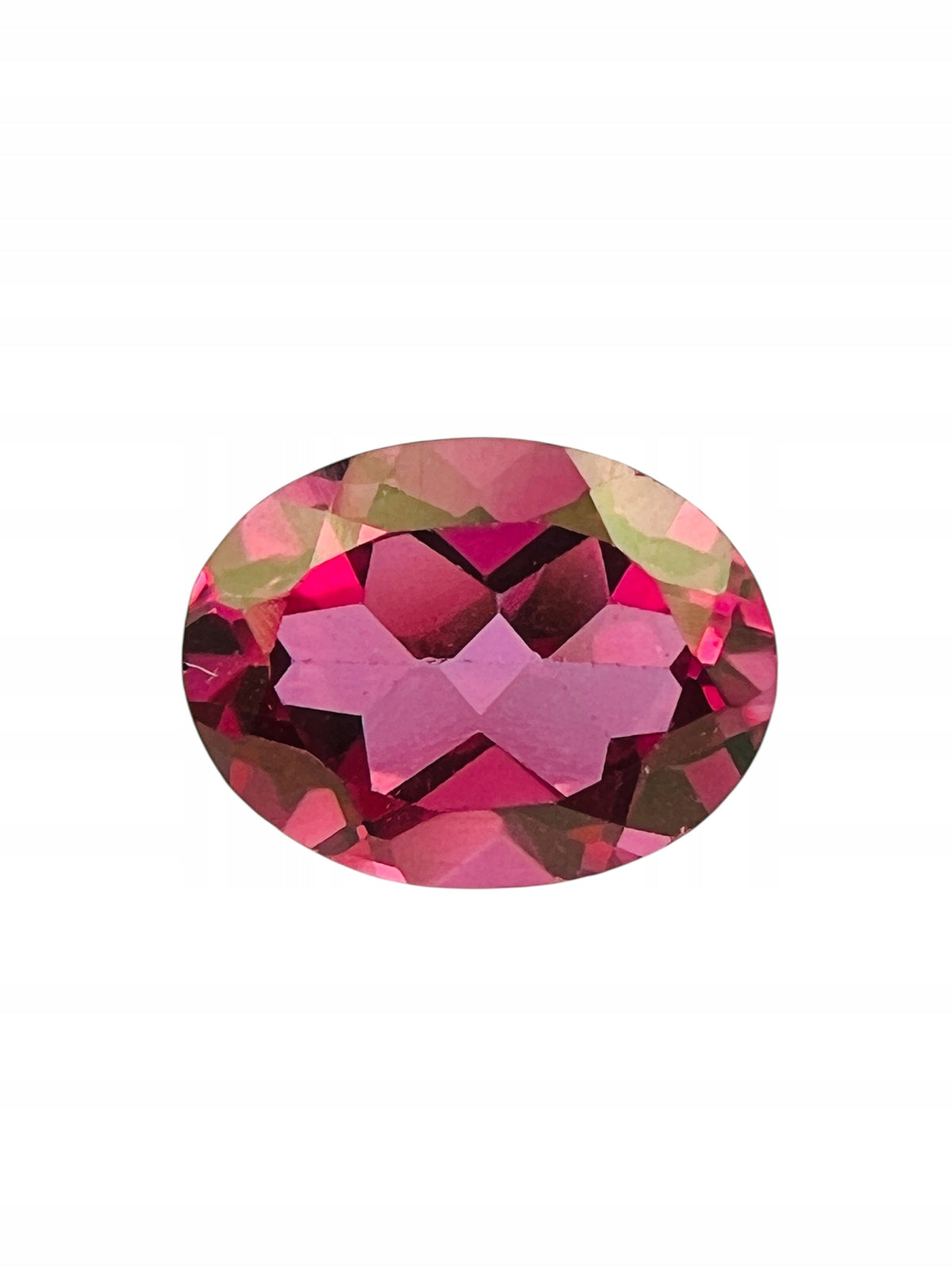 TOPAZ RÓŻOWY OWAL 8x6 MM