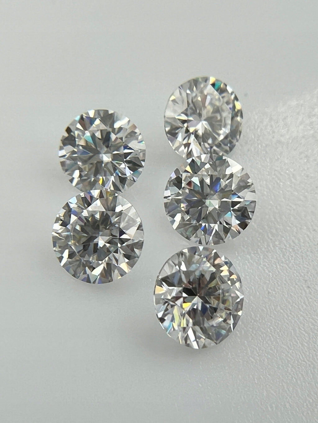 MOISSANIT D / E IF 6,5 mm 0,90 ct OKAZJA