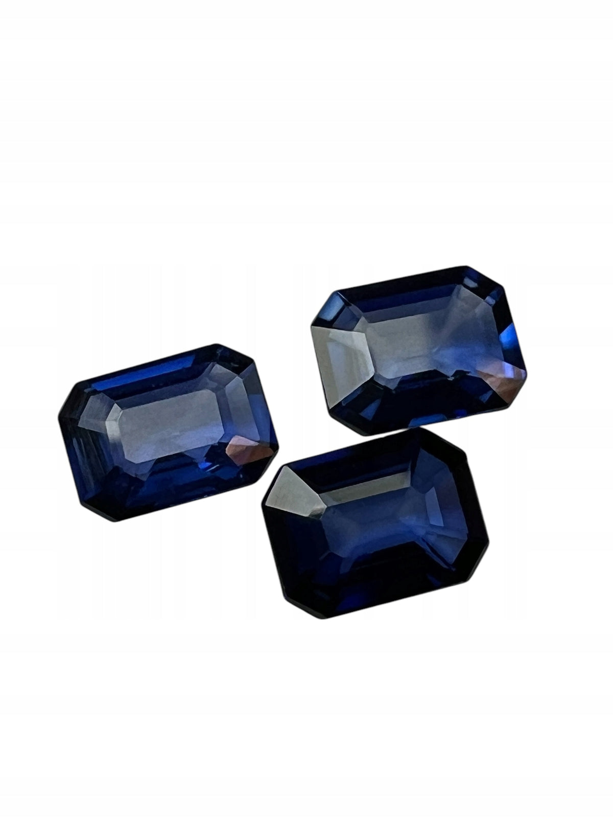 SZAFIR BLUE OŚMIOKĄT 8x6 mm