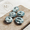 AKWAMARYN OWAL 8X6 mm