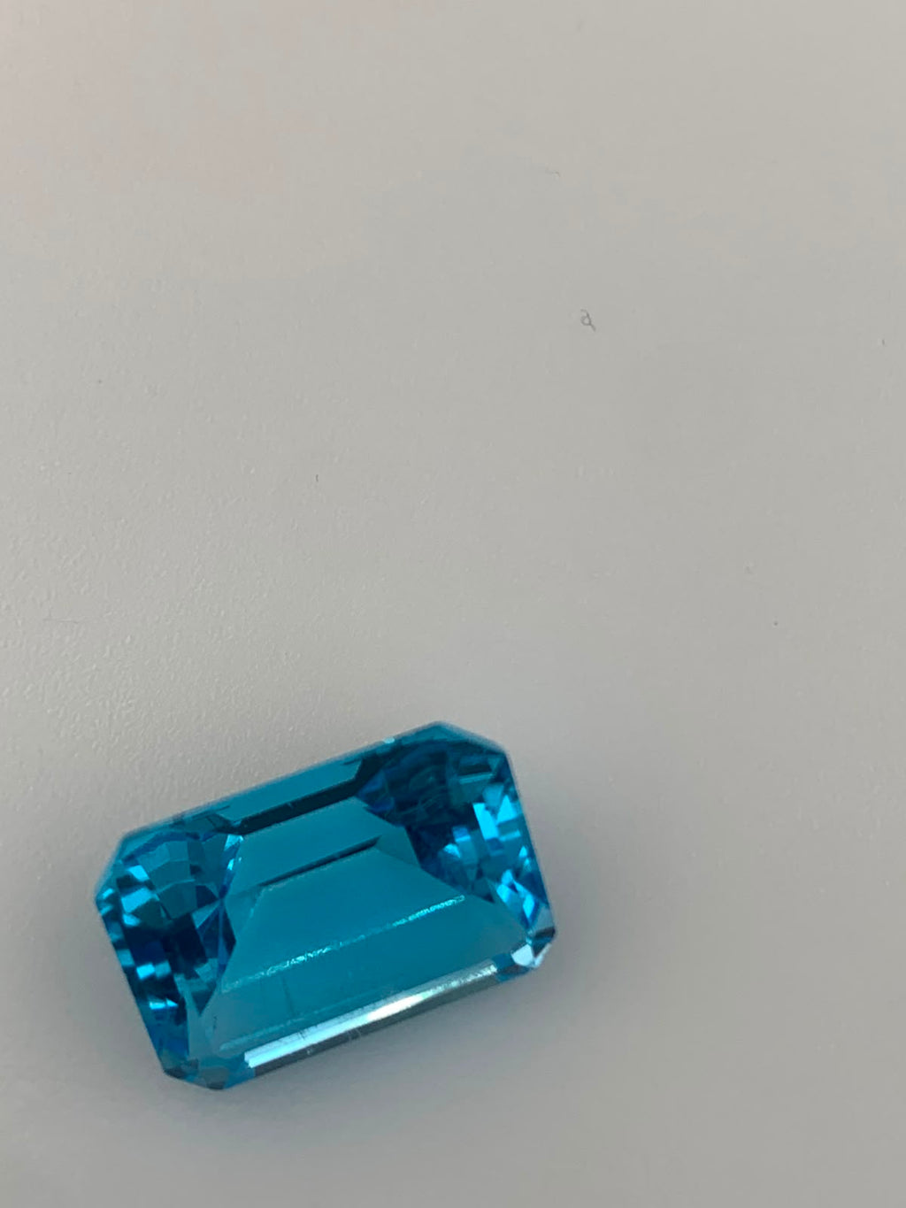 TOPAZ SWISS BLUE OŚMIOKĄT 14X10 mm