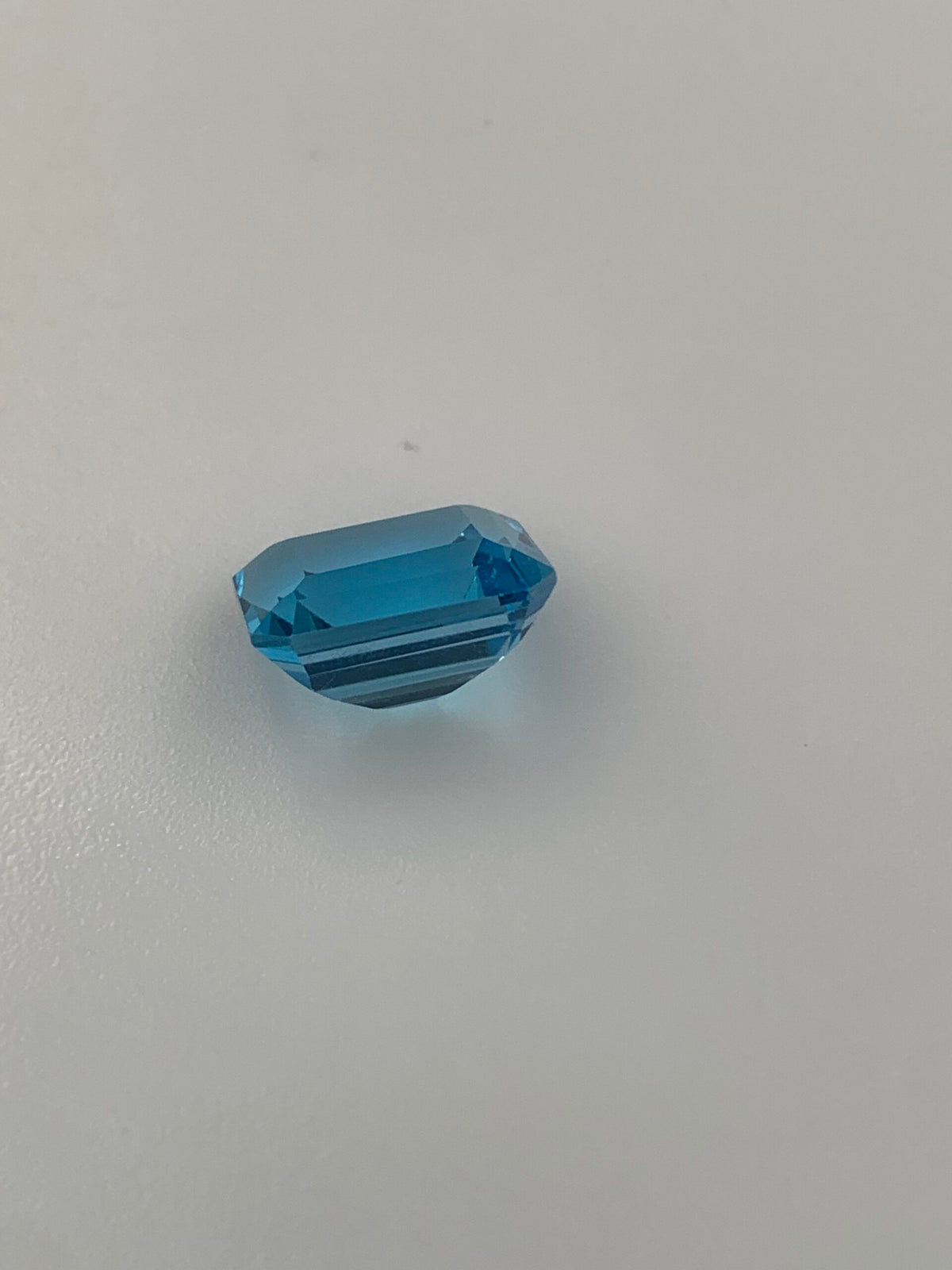 TOPAZ SWISS BLUE OŚMIOKĄT 12X10 mm