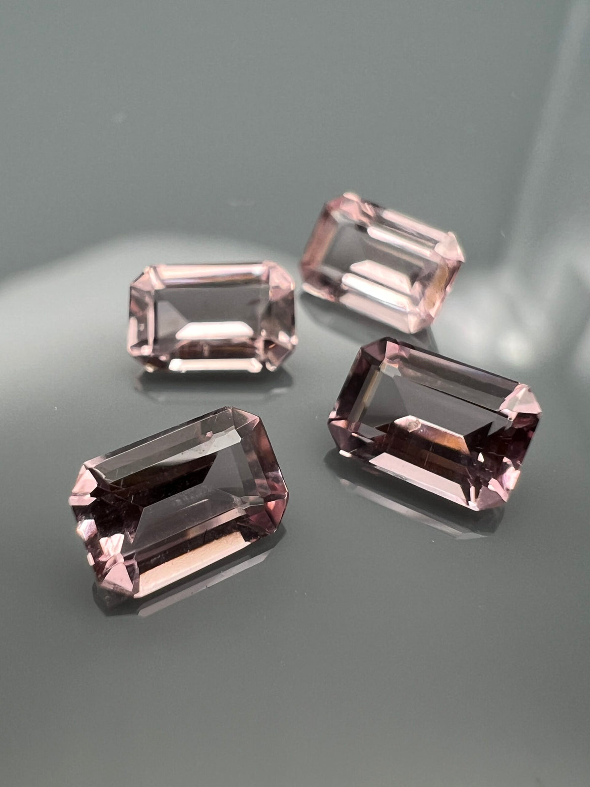Morganit różowy OŚMIOKĄT 6X4 mm