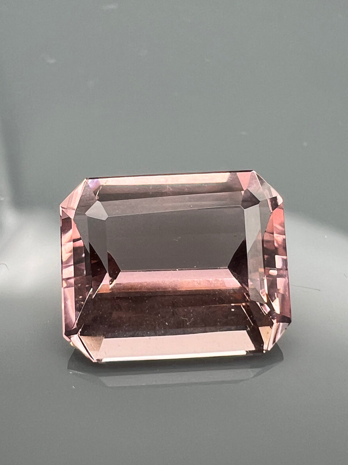 Morganit różowy OŚMIOKĄT 12x10 mm