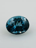 TOPAZ LONDON BLUE OWAL 10X8 mm