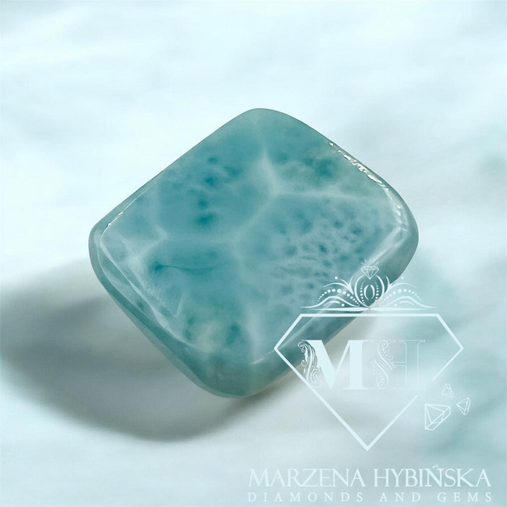 LARIMAR PODUSZKA KABOSZON 17,06 ct