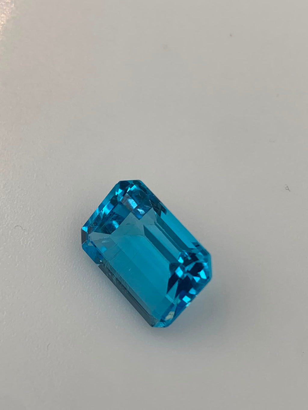 TOPAZ SWISS BLUE OŚMIOKĄT 14X10 mm