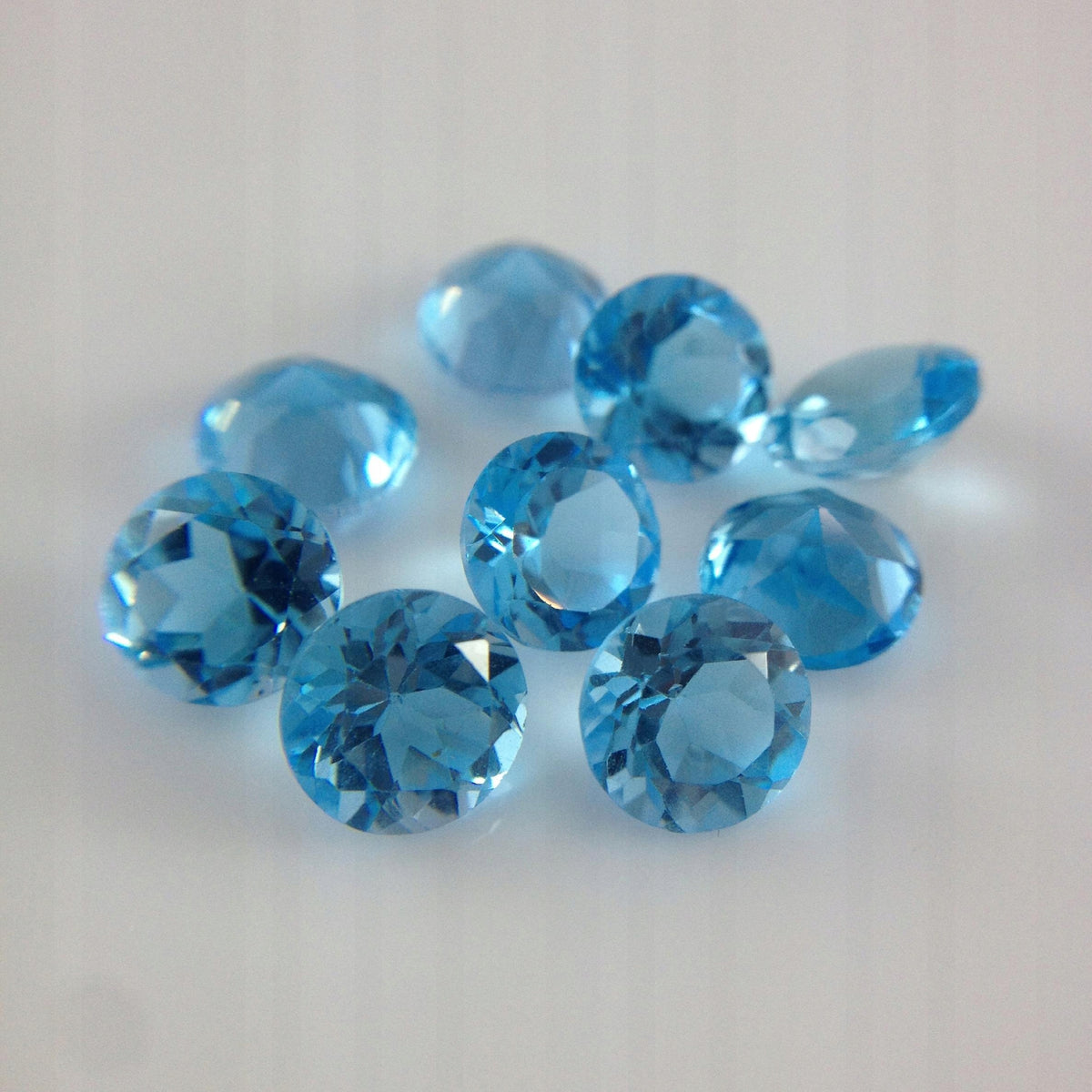 TOPAZ SWISS BLUE 6,5 MM SZTUKA