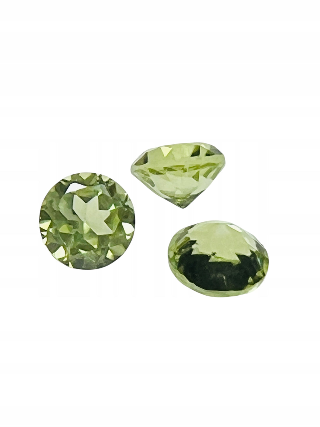 PERYDOT/OLIWIN ZIELONY NATURALNY 2,5 mm SZTUKA