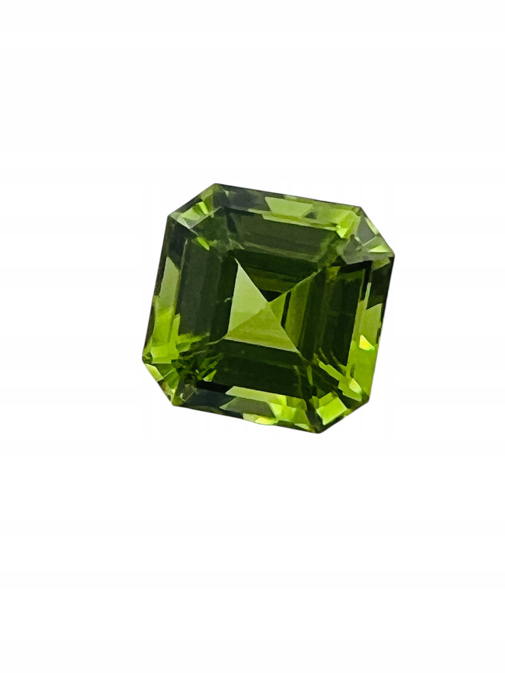 PERYDOT/OLIWIN SZLIF ASSCHER 7X7 mm