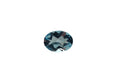 TOPAZ SKY JASNOBŁĘKITNY NATURALNY OWAL 8X6 mm