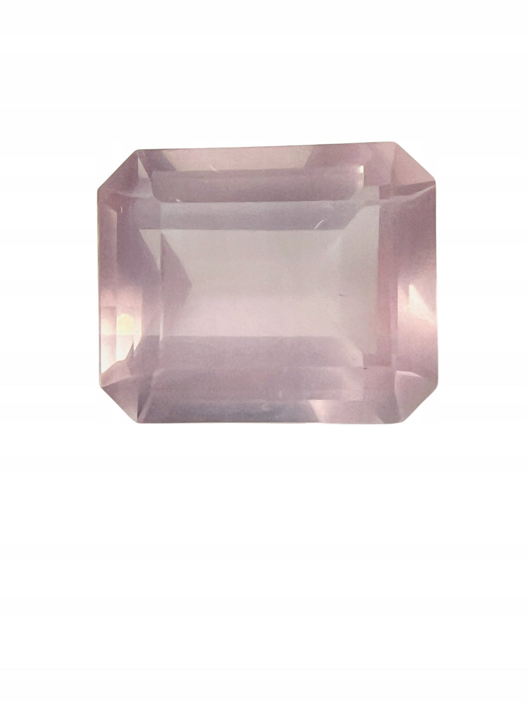 KWARC RÓŻOWY OŚMIOKĄT 12x10 mm